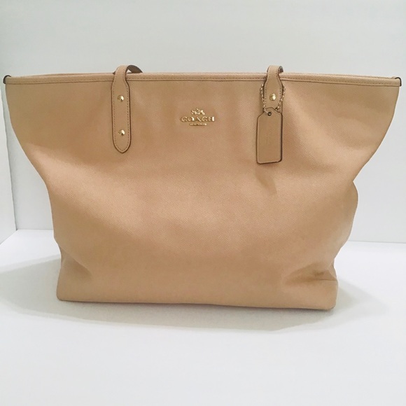 Coach Handbags - 💙♥️  AUTHENTIC COACH City Zip Top Large Tote